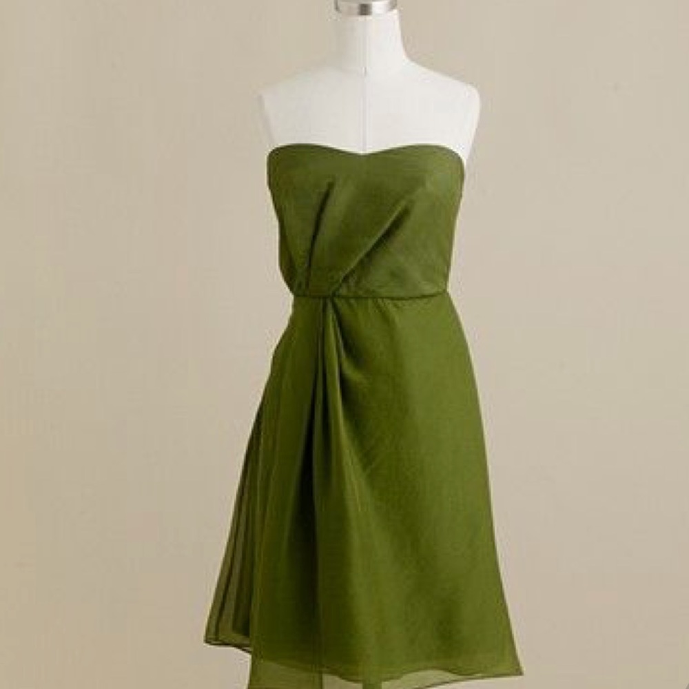 J.Crew Silk Chiffon Party/Wedding Dress; Size 6P